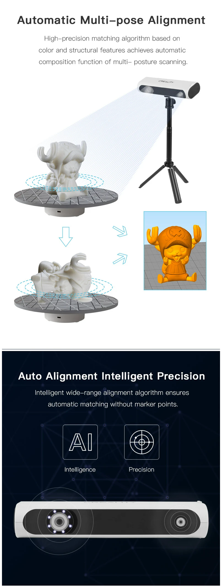 3D Gadgets Malaysia | Creality CR-Scan 01 UPGRADED Version 3D Scanner